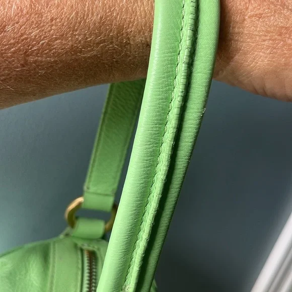 Vintage P&G Juicy Couture Leather Saddle Bag - Picture 6 of 17